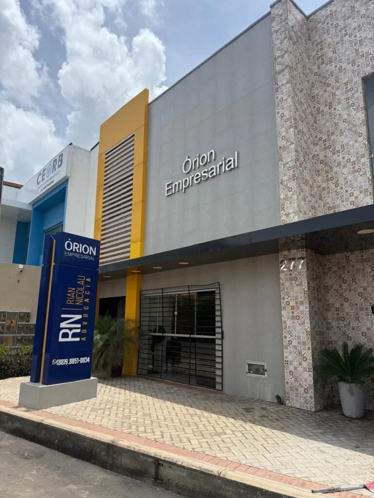 Fachada do escritório do Advogado Previdenciário em Icó Rian Nicolau Advocacia